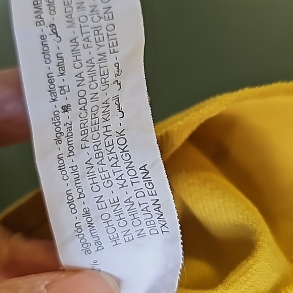 Zara Basic corduroy button down top. Long sleeves.  Size large. Crochet … - Picture 10 of 10